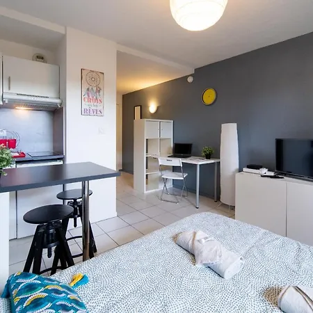 La Terrasse St Michel - Parking -metro - Bus Apartment *